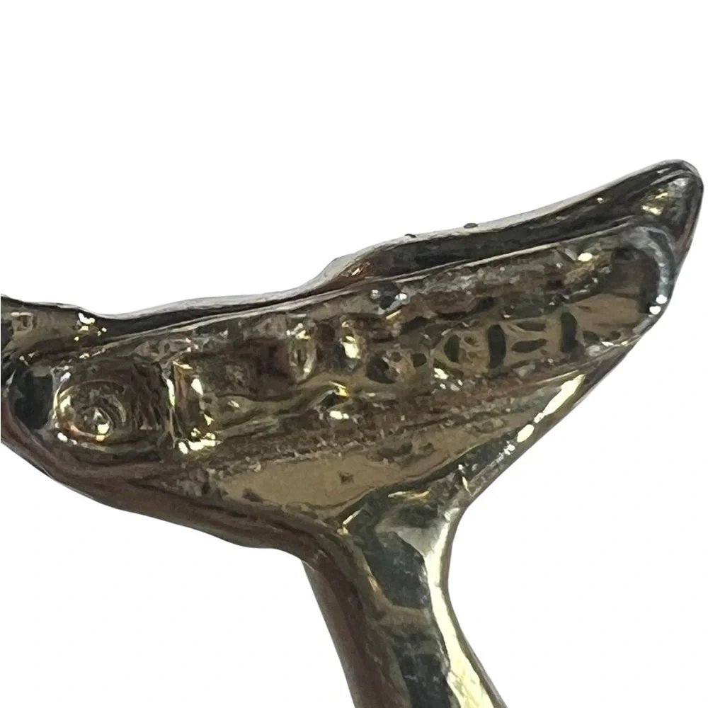 Vintage Gerry’s Silver-tone Dolphin Lapel Pin Brooch
